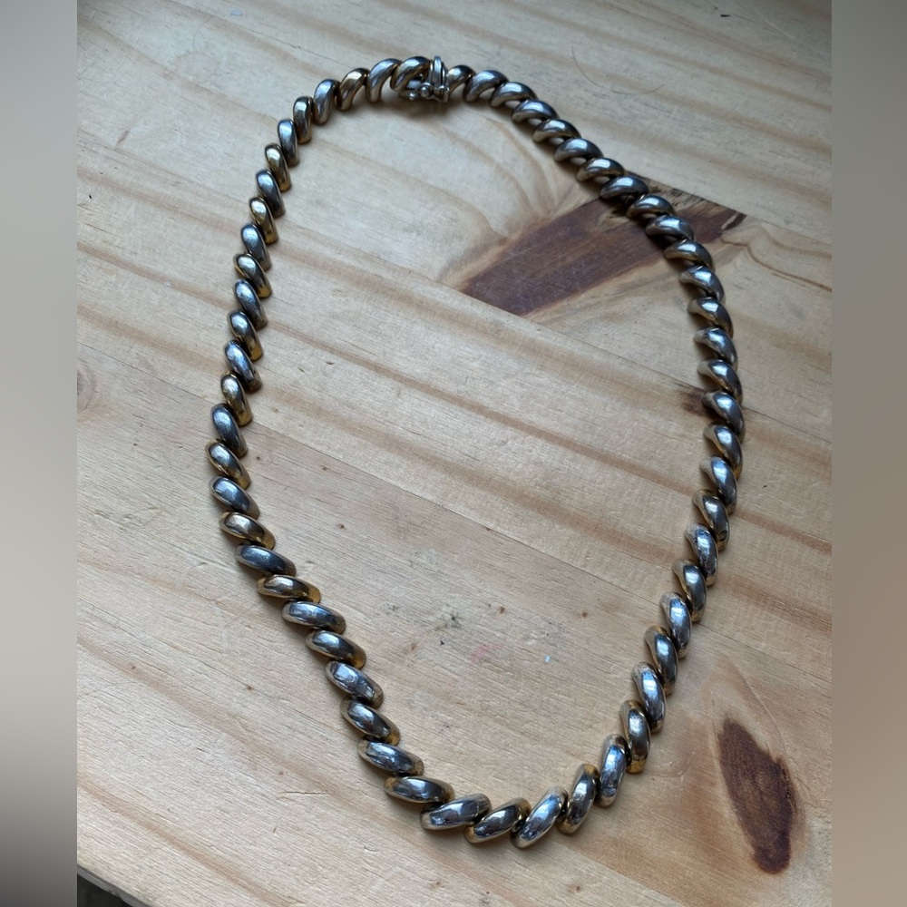 Silver Macaroni Chain